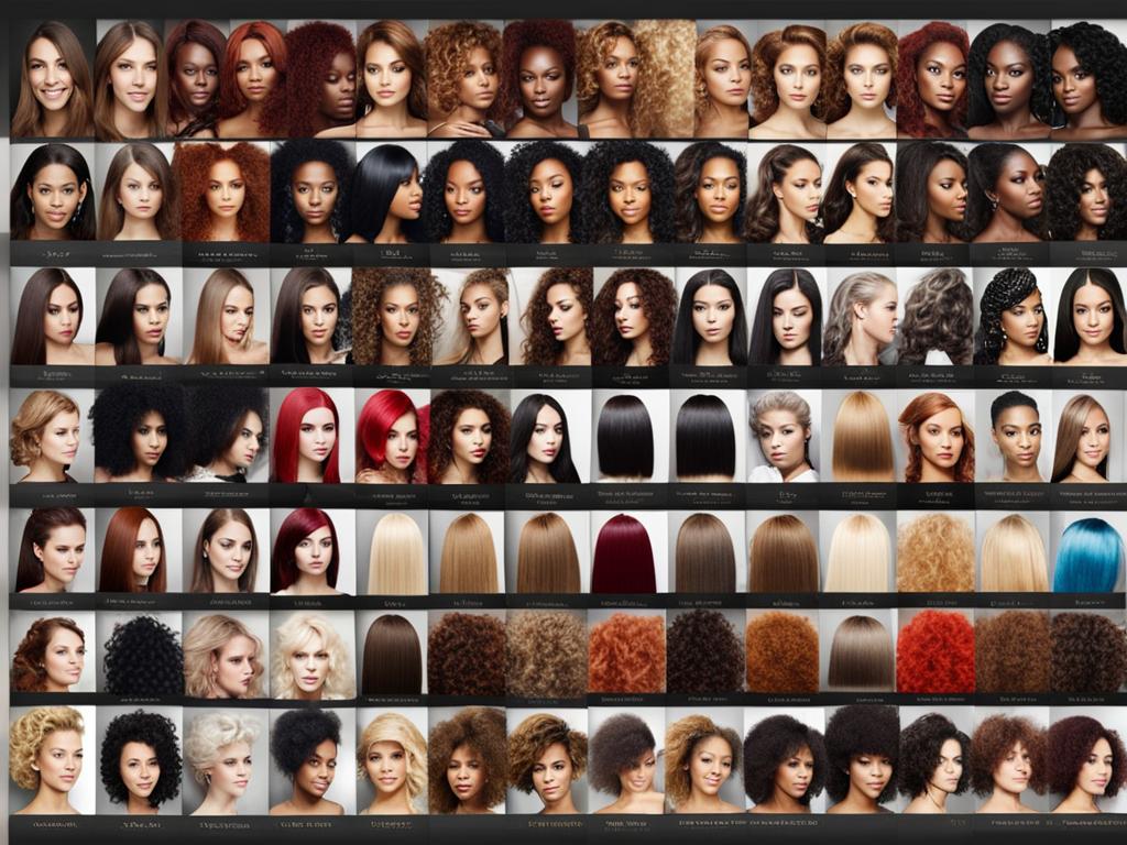1B Hair Color vs Natural Hair Color Comparison