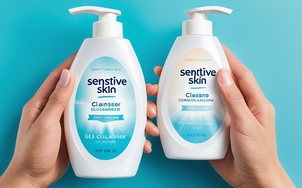 Cream Cleanser for Sensitive Skin vs Gel Cleanser for Combination Skin