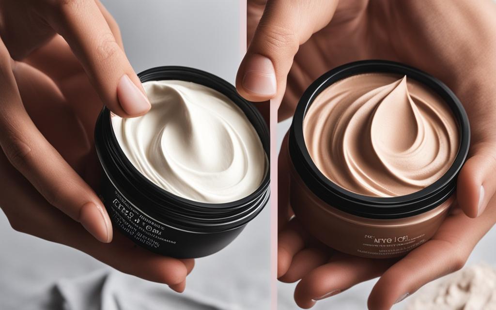 Difference between Styling Cream and Clay