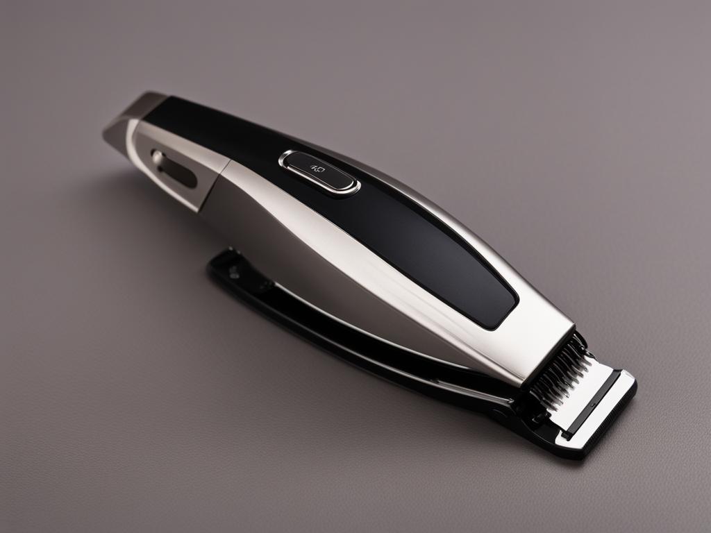 Hair clipper lever position