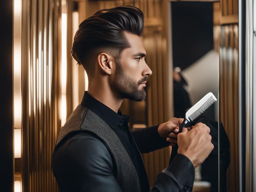 How to Style Layered Hair for Men