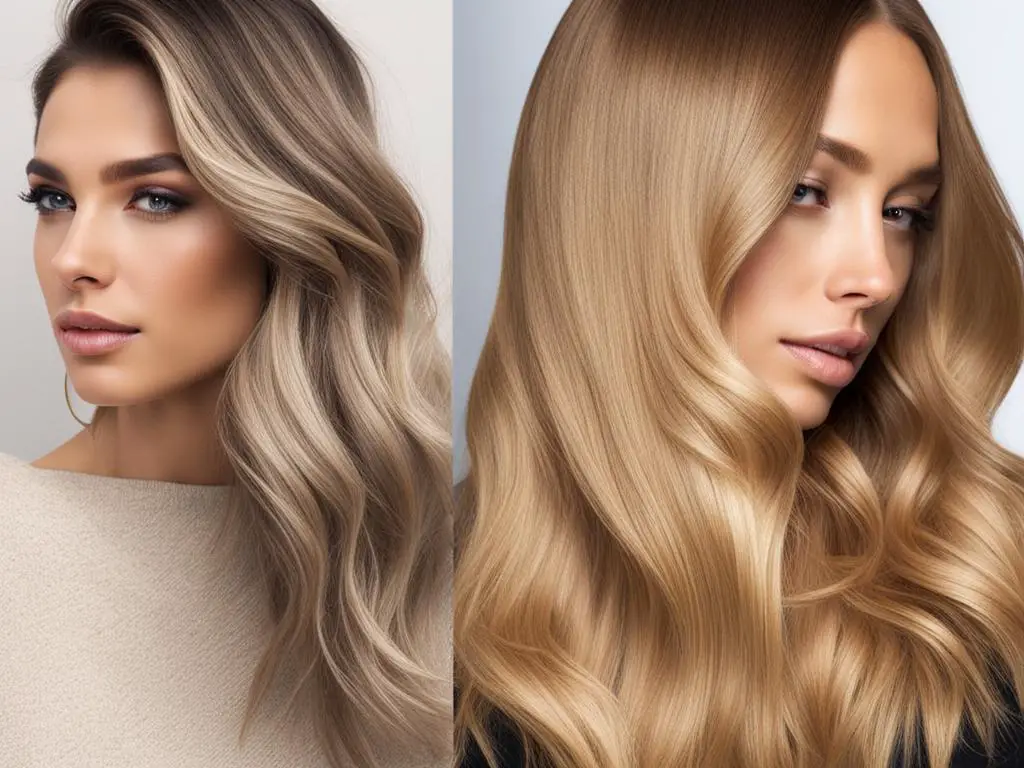 ash blonde vs. golden blonde for skin tone