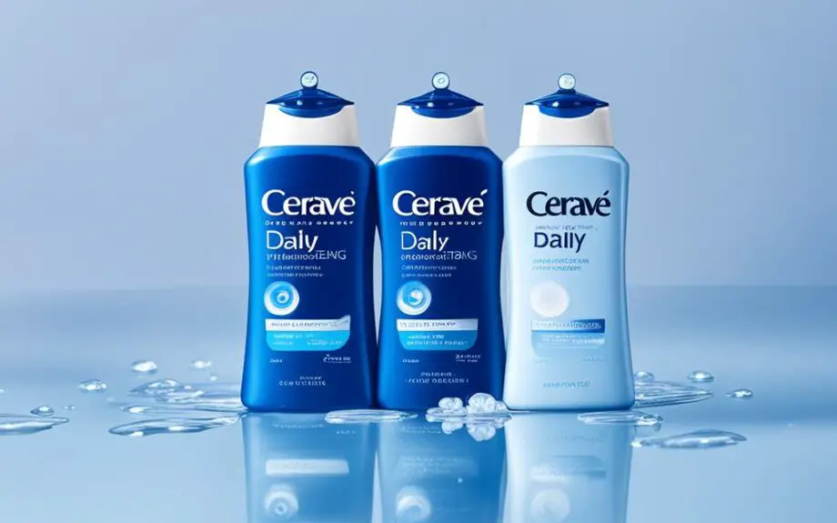 cerave daily moisturizing lotion vs cerave moisturizing cream specs