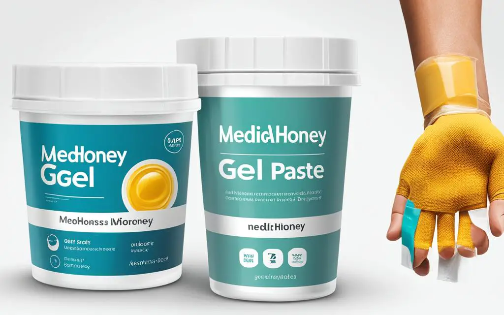 difference between medihoney gel and paste
