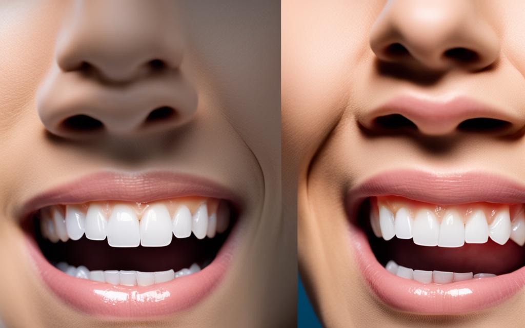 effectiveness of whitening strips and gel