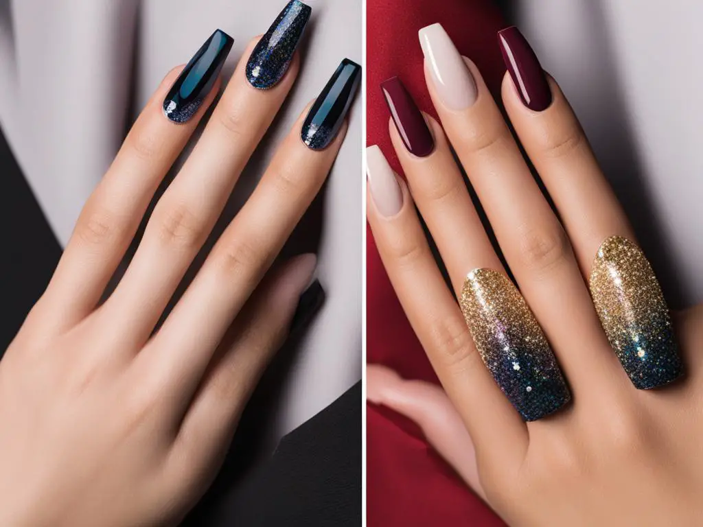 gel nail extensions, gel nails vs acrylic vs LCN nails