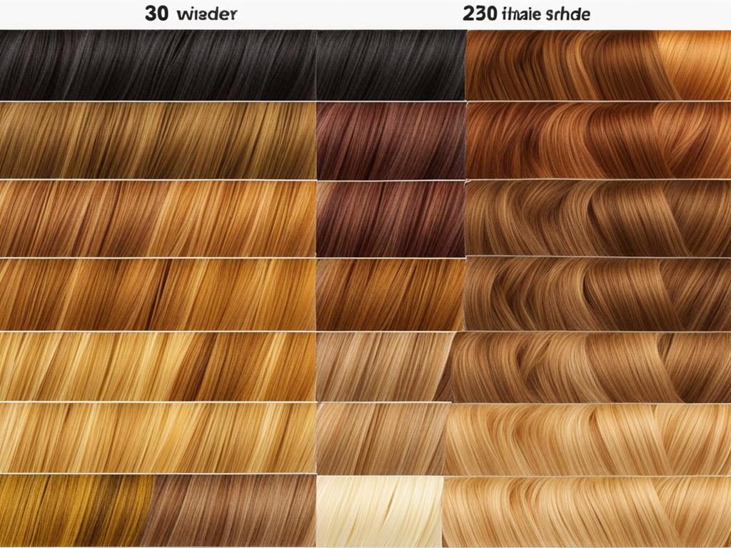 hair dye shade 27 vs 30