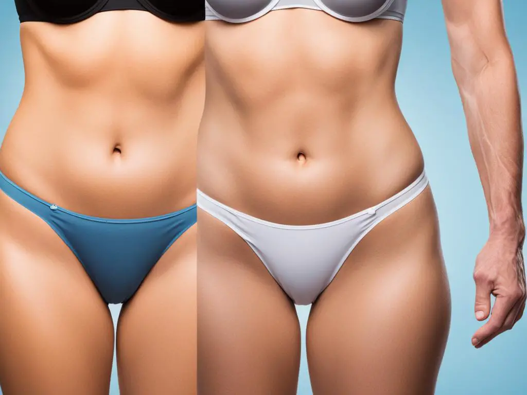 comparison of vaser lipo and traditional liposuction