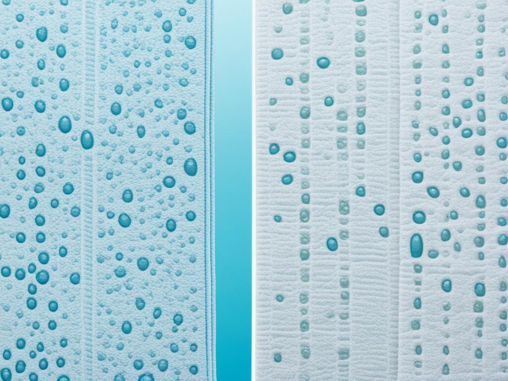 face towel vs hand towel absorbency
