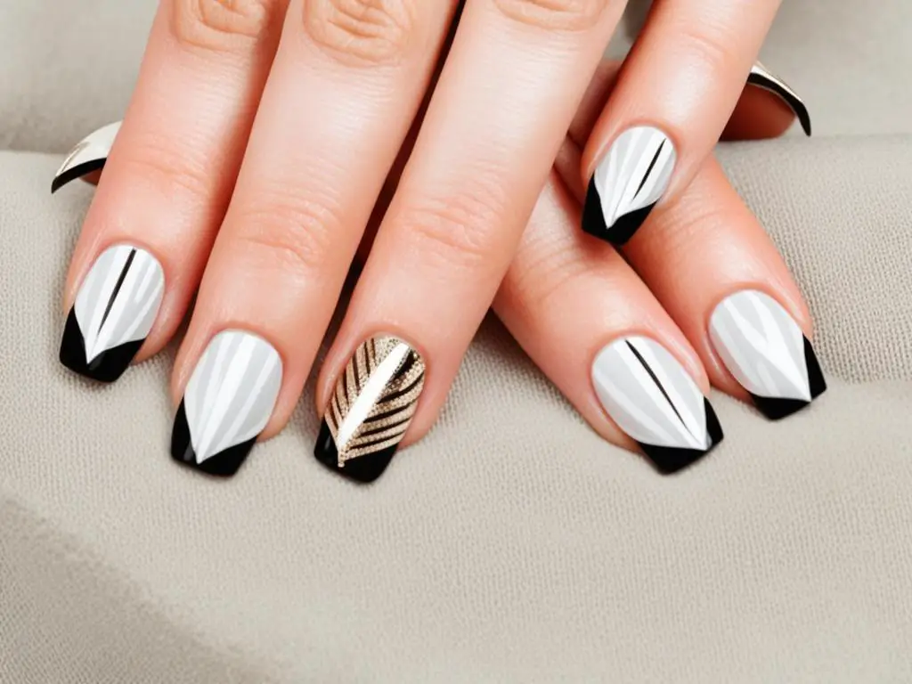 flat nail design trends
