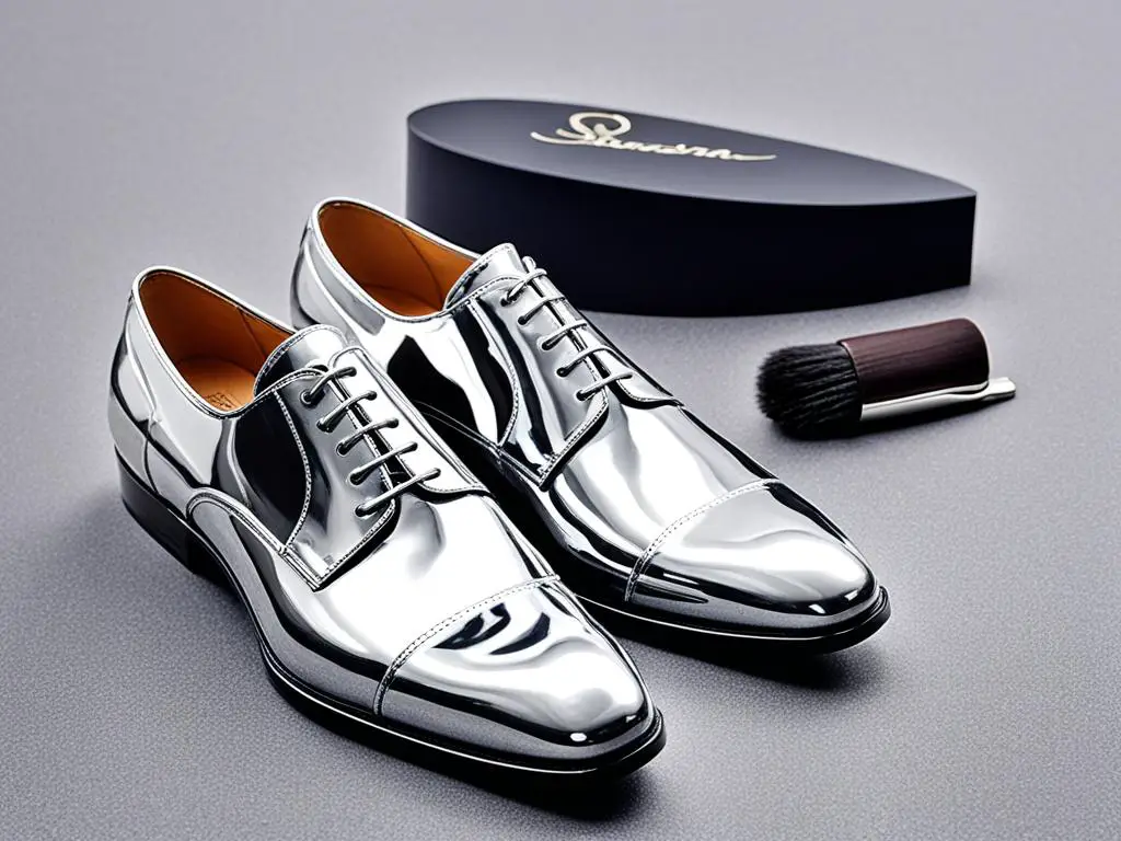 high gloss shoe polish