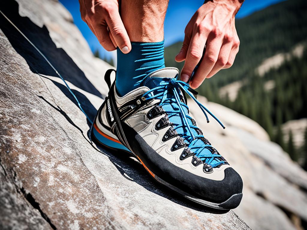 lace climbing shoes benefits