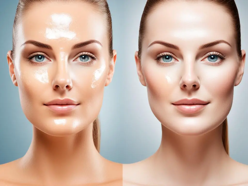 oily skin vs combination skin
