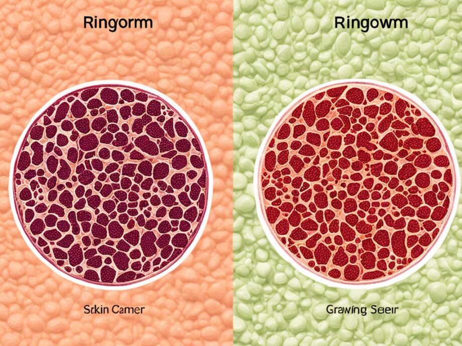 ringworm vs skin cancer