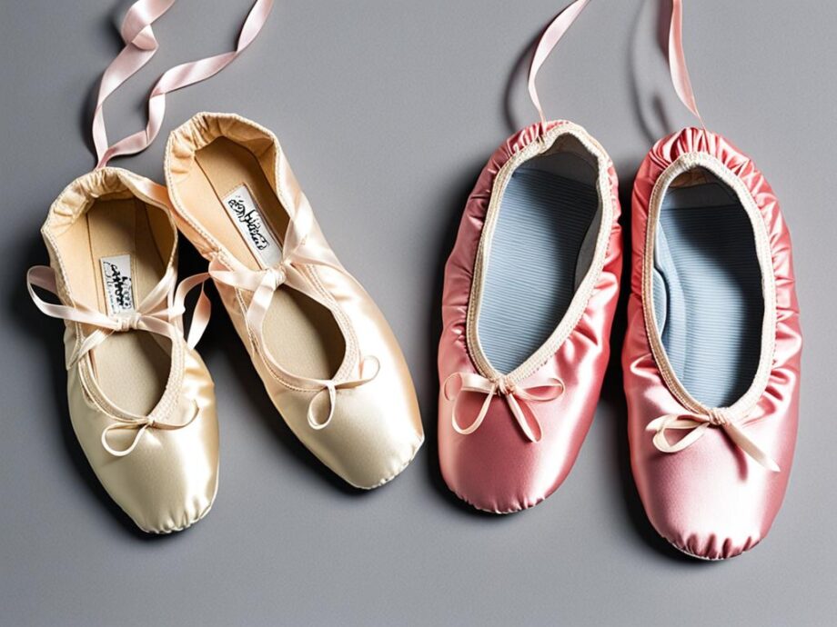 split sole vs full sole ballet shoes