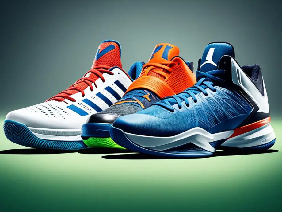 tennis shoes vs basketball shoes