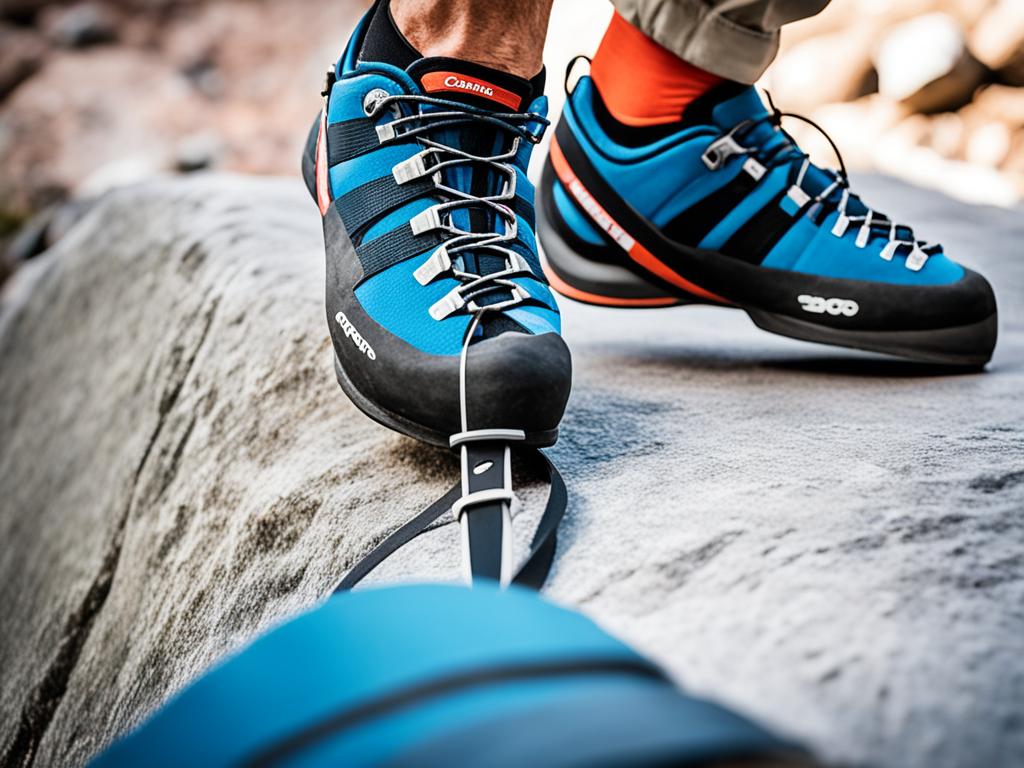 velcro climbing shoes advantages