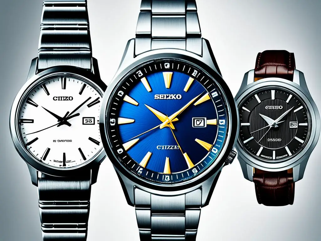 Citizen Watch vs Seiko: Timepiece Showdown