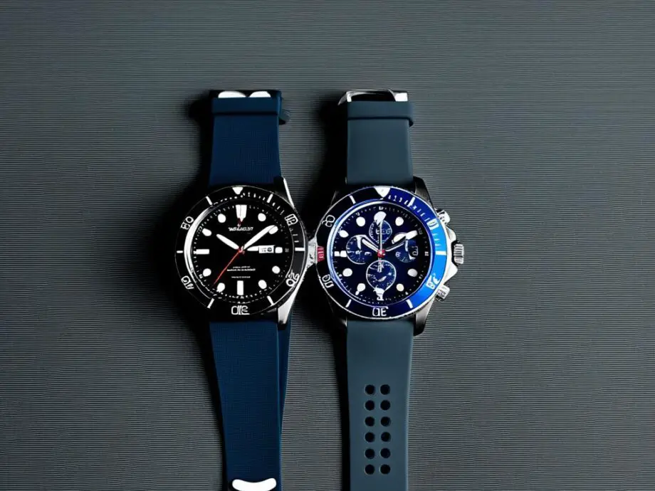 nylon vs silicone watch band