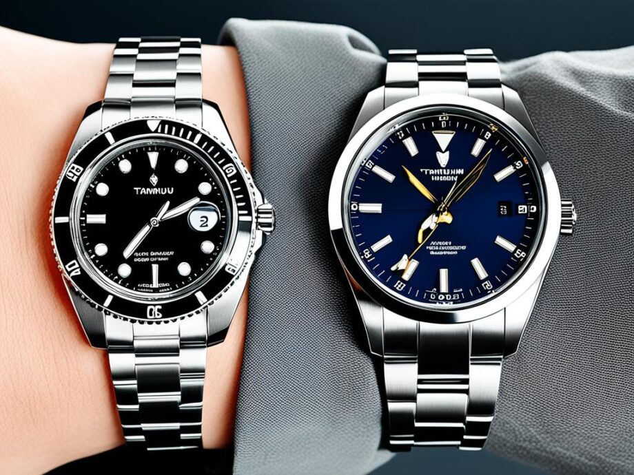 titanium vs stainless steel watch